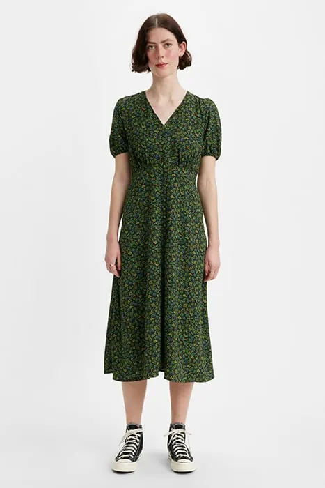 Levi's Breslin Mini Dress Multicolour Maat: S | Midi Jurken Outlet | Dames