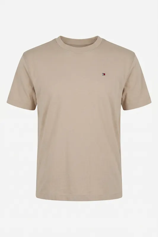 Tommy Hilfiger Boys Washed Faded Graphic Gulf Sand Maat: 16 | T-Shirts Outlet | kids | Beige