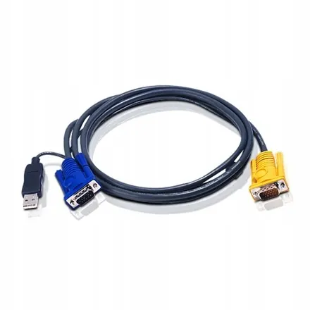 Aten 2L-5202UP kabel klawiatura/wideo/mysz (kvm) 1,8 m
