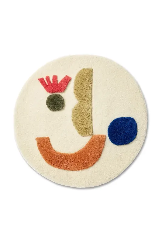 ferm LIVING dywanik wełniany Panto O70 cm