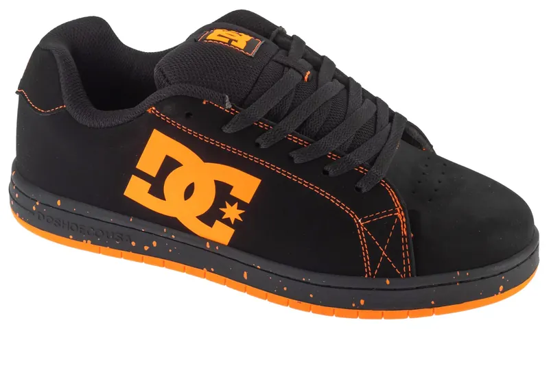 DC Shoes Gaveler ADYS100536-BO1, Męskie, Czarne, buty sneakers, nubuk, rozmiar: 42