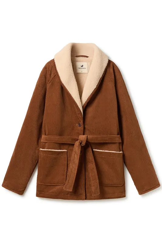 TWOTHIRDS Haua - Golden Brown Maat: XS | Jassen Outlet | Dames | Bruin