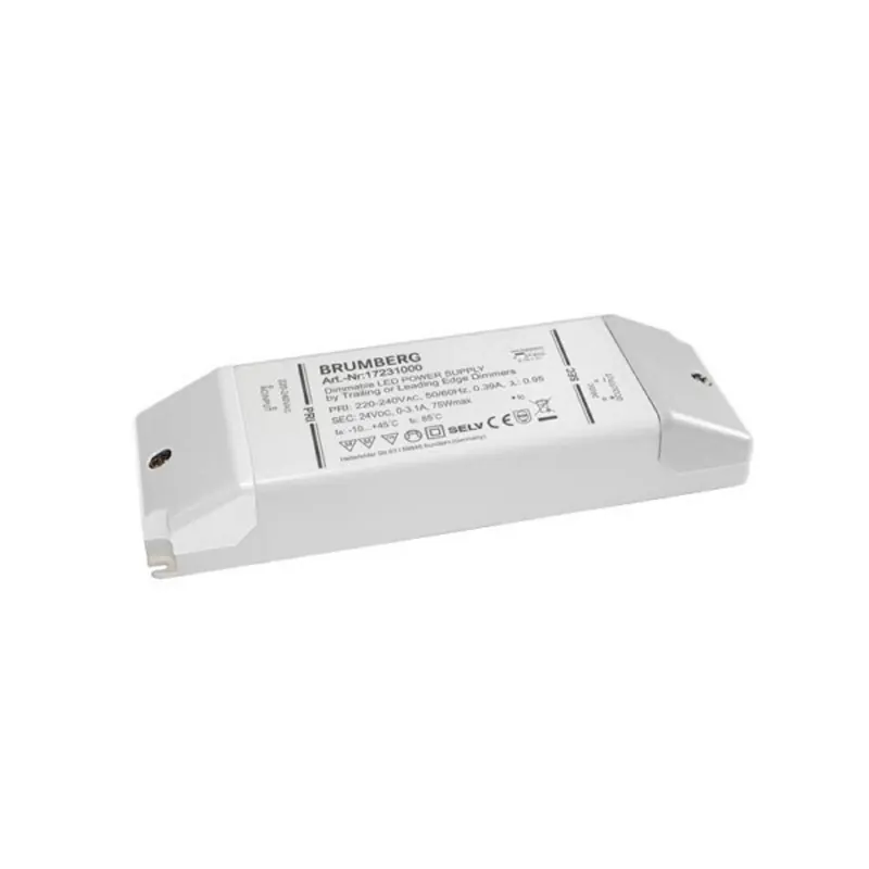 Zasilacz LED BRUMBERG 24 V DC, ściemniany, 12–75 W