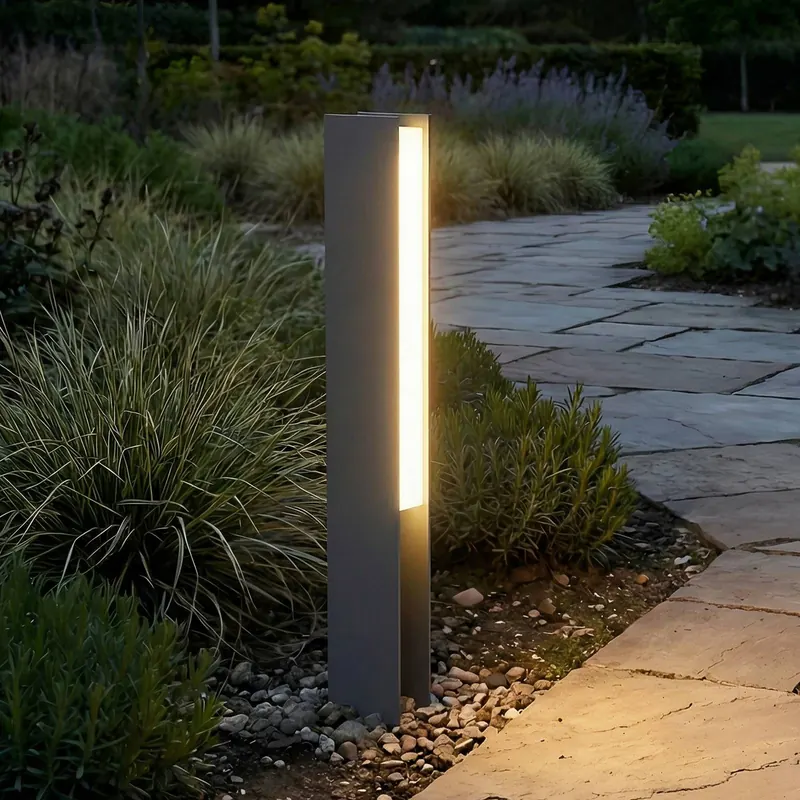 Lucande słupek oświetleniowy LED Teerk, wysokość 50 cm, antracyt, IP65