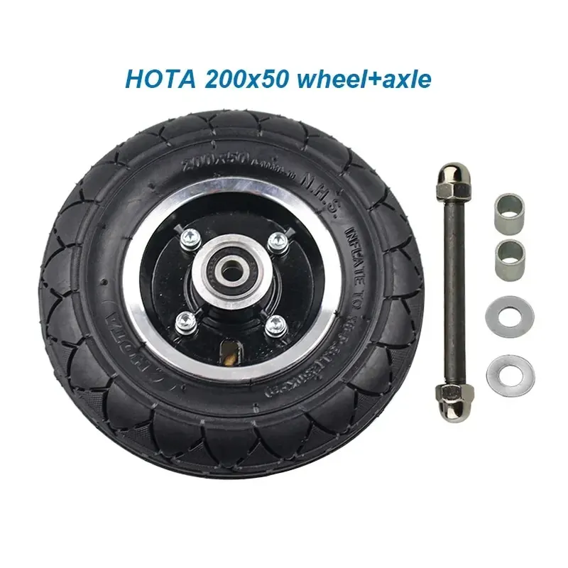 200x50 Opona z dętką zewnętrzną 8-calowa opona z piastą do skutera elektrycznego Razor E100 E200 Razor Dune Buggy EPunk 200 * 50