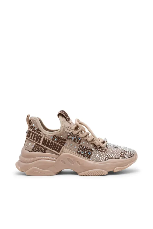 Steve Madden Maxima-smr Sneakers Blush Maat: 39 | Sneakers Outlet | Dames | Beige