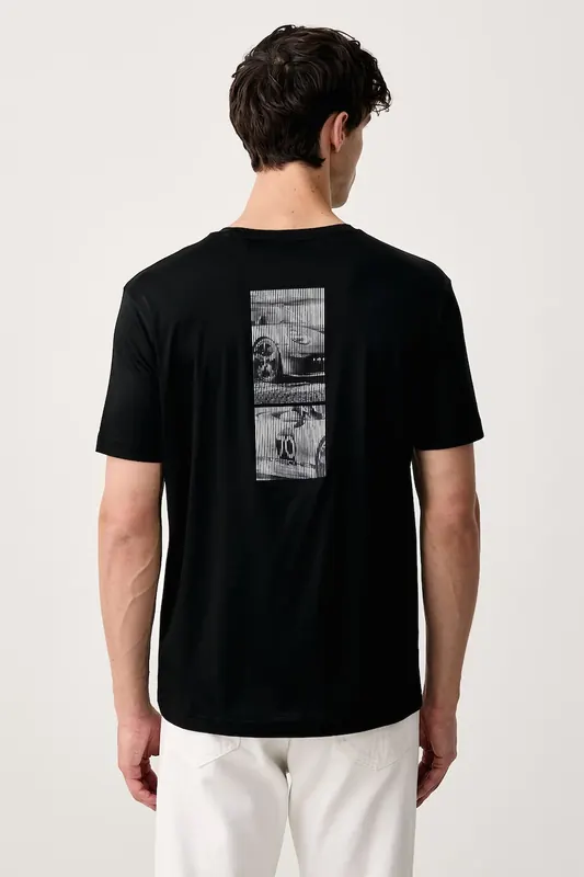 BOSS Green T-shirt męski bawełniany TS_PS Icons70 Grx