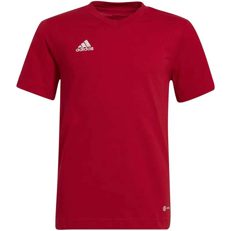ADIDAS koszulka treningowa chłopięca t-shirt do ćwiczeń Entrada HC0447 biała (128)