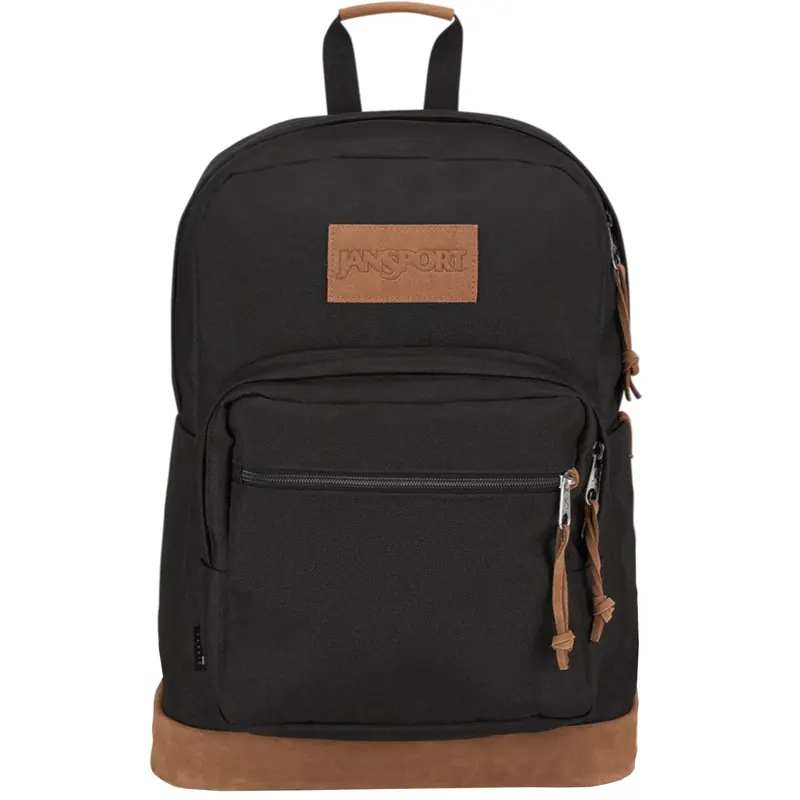 JanSport Right Pack Premium Backpack EK0A5BMMN55, Unisex, Czarne, plecaki, poliester, rozmiar: One size