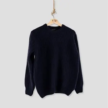Armazém Das Malhas  Pullover ARMAZÉM DAS MALHAS Chunky Knit - Navy