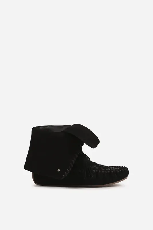 Bronx Savann-a Ankle Boot Black Maat: 40 | Instappers Outlet | Dames | Zwart