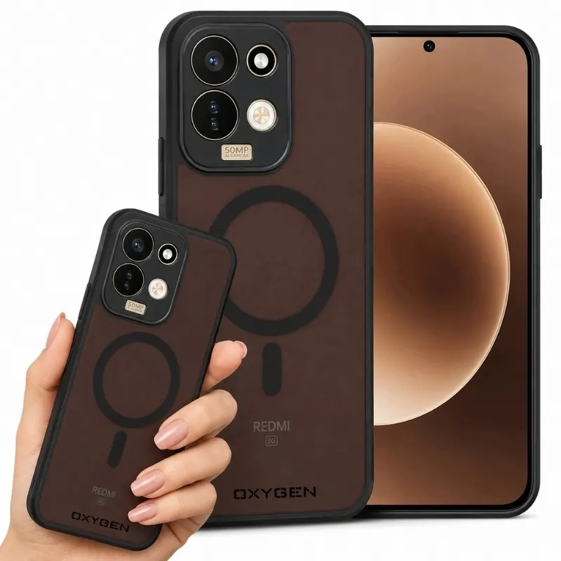 Mocne Etui na telefon Case Obudowa Oxygen Mat MAGSafe do Redmi 17