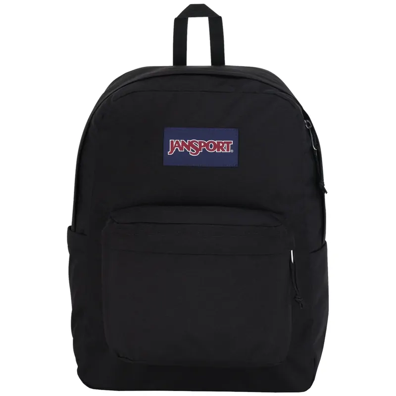 JanSport Superbreak Backpack EK0A5BAGN55, Unisex, Czarne, plecaki, poliester, rozmiar: One size