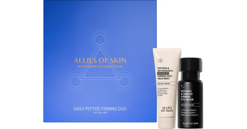 Allies of Skin Daily Firming Duo Kit podróżne opakowanie prezentowe