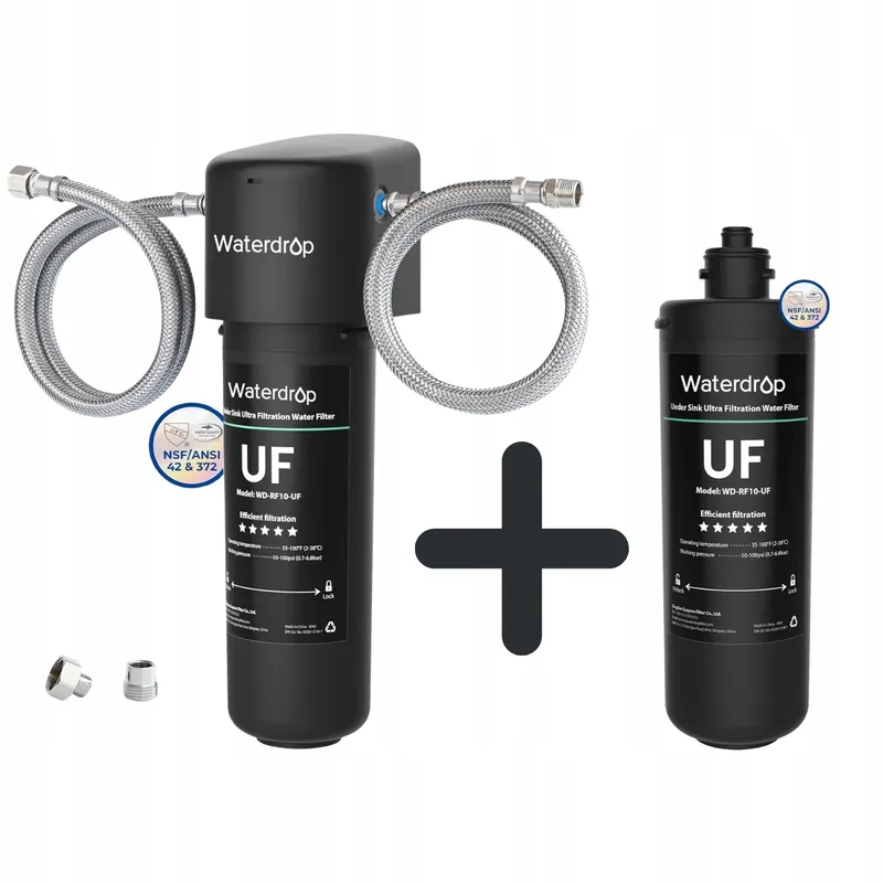 Waterdrop 10UA-UF 0.01mikrometr Ultra Filtrácia pod umývadlom s 1 filtrom