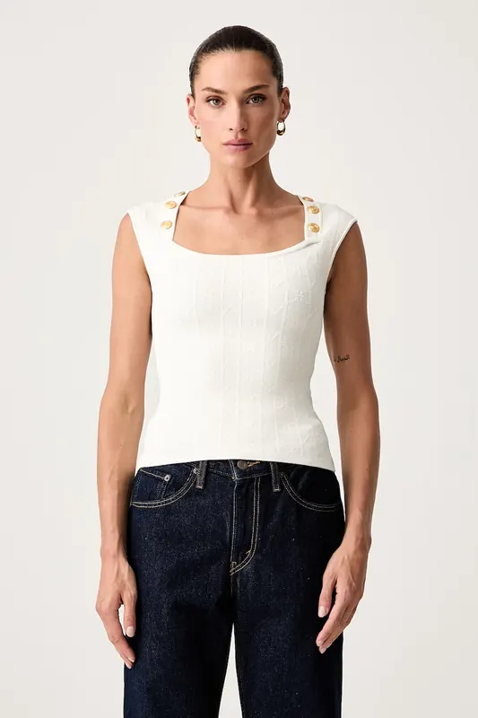 Marciano by Guess bluzka damska z wiskozą YAMNA