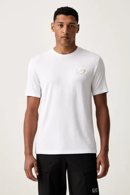 EA7 Emporio Armani T-shirt męski z wiskozą