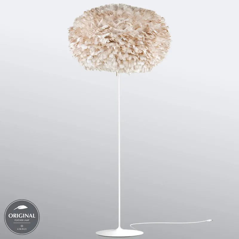UMAGE Eos X-large lampa podłogowa jasnobrązowa