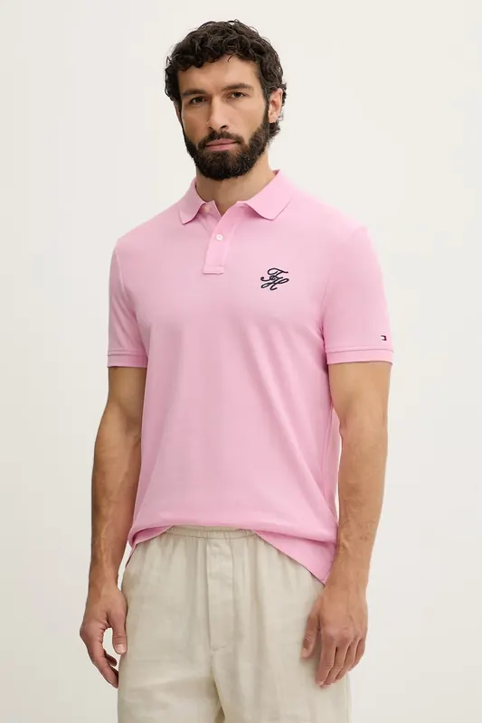 Tommy Hilfiger polo męskie bawełniane SUMMER