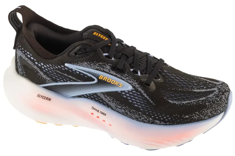 Brooks Glycerin 22 1204341B088, Damskie, Czarne, buty do biegania, tkanina, rozmiar: 36,5