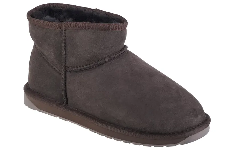 EMU Australia Stinger Micro W10937-CHOC, Damskie, Brązowe, buty zimowe, skóra zamszowa, rozmiar: 36