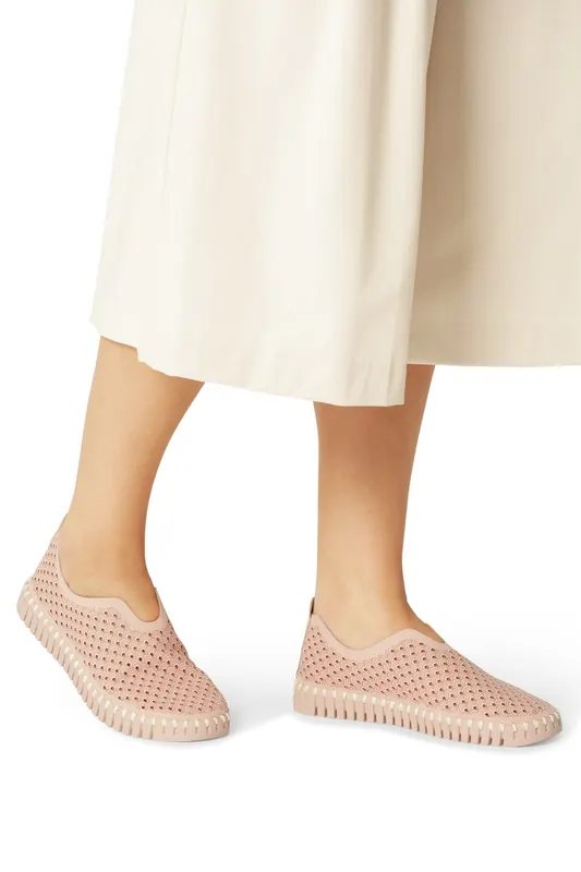 Ilse Jacobsen Flats Tulip3977 Adobe Rose Maat: 38 | Instappers Outlet | Dames | Roze