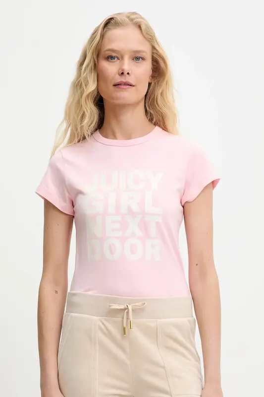 Juicy Couture t-shirt JUICY GIRL NEXT DOOR HILTON T-SHIRT