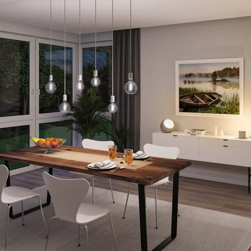 Paulmann LED ZigBee E27 6,3W RGBW złota 3szt.