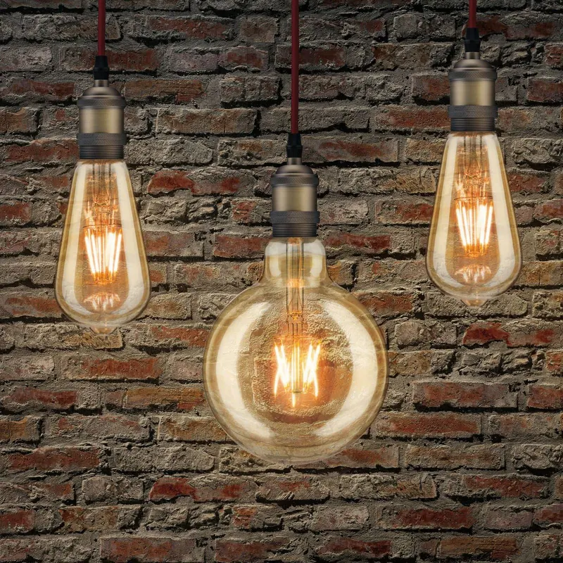 Żarówka filament LED Pauleen G125 E27 2,7 W złota 1 700K