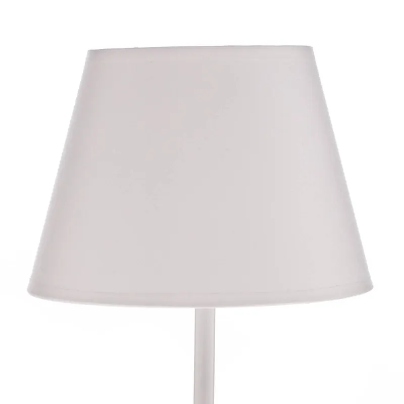 Lampa stołowa Soho, stożkowa, wysokość 33 cm, biała