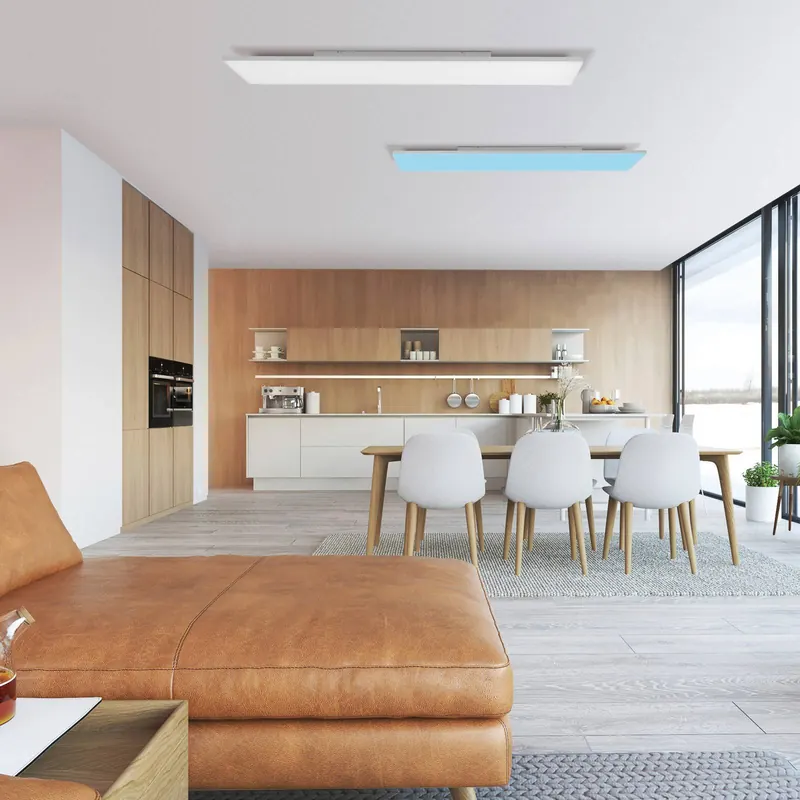 Paul Neuhaus Frameless lampa sufitowa RGBW 120x30cm