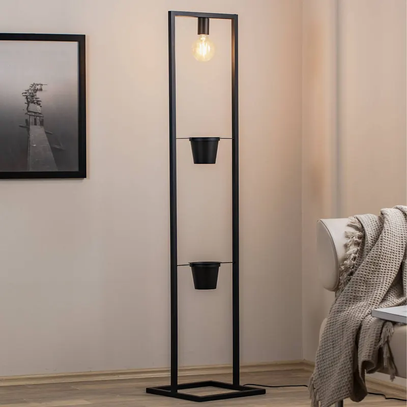 Envostar Hyacinth lampa stojąca z 2 doniczkami