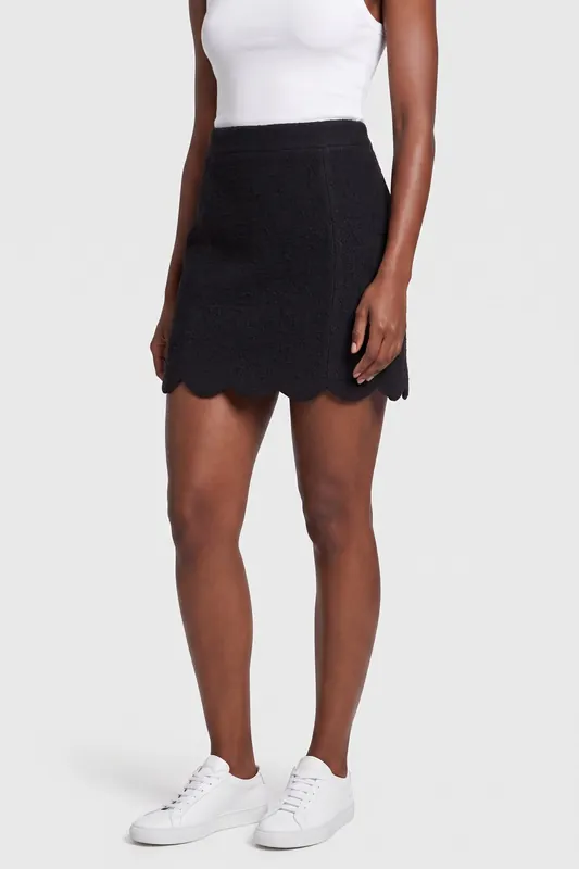 Moschino Tweed Miniskirt Black Maat: 42 | Mini Rokken Outlet | Dames | Zwart