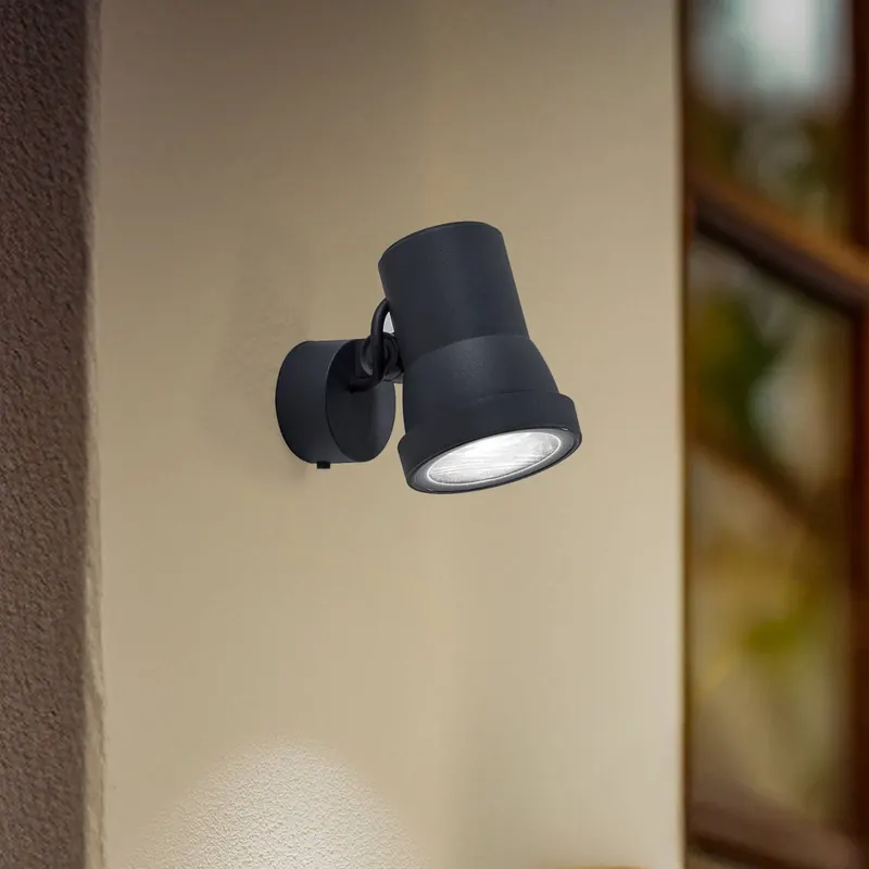 Reflektor LED Bega 84951 K3, on/off, grafitowy, odlew aluminiowy