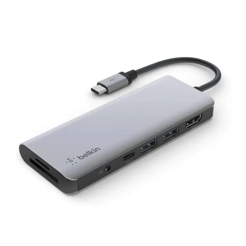 Dokovacia stanica Belkin AVC009BTSGY Connect Usb-c Multiport Adapter 100W