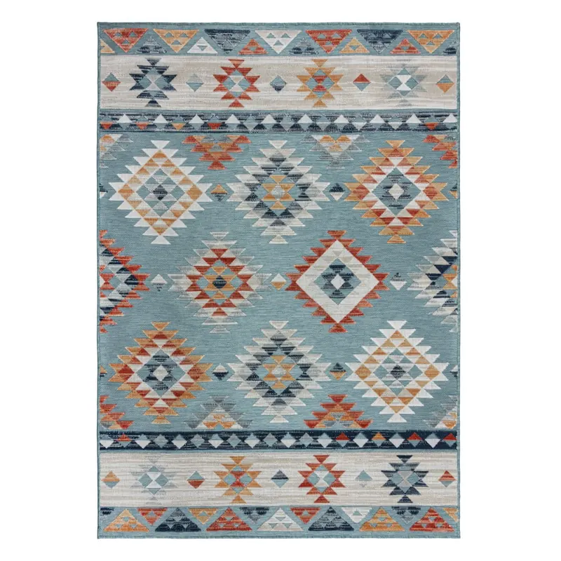 Niebieski dywan odpowiedni na zewnątrz 160x230 cm Avery Blue – Flair Rugs