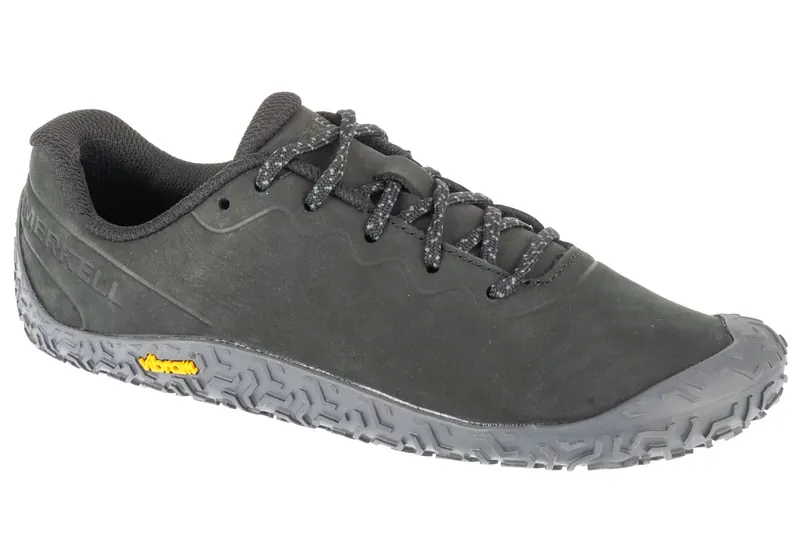 Merrell Vapor Glove 6 LTR J500524, Damskie, Czarne, buty do biegania, skóra naturalna, rozmiar: 39