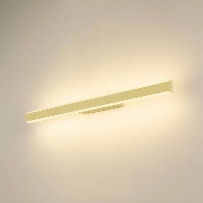 SLV Kinkiet LED do łazienki One Linear, 70 cm, kolor mosiężny