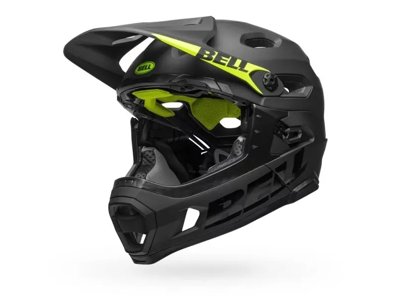 Kask full face BELL SUPER DH MIPS SPHERICAL matte gloss czarny (52-56)