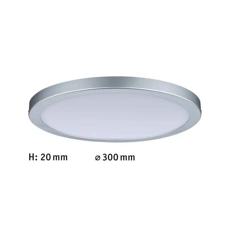 Paulmann Atria lampa sufitowa LED Ø30cm chrom