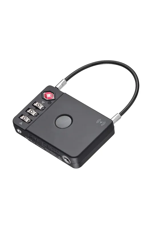 Troika Kłódka TSA z lokalizatorem Bluetooth 8,7 x 5,7 cm