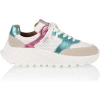 DWRS label Fairlie Aqua / Pink Maat: 41 | Sneakers Outlet | Dames | Blauw