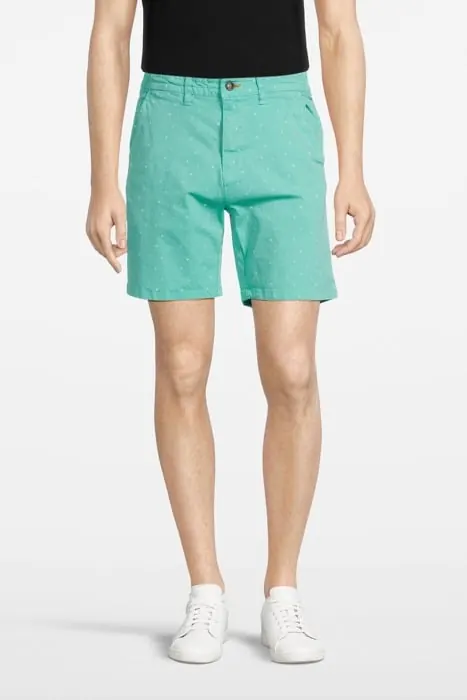 Shiwi Men Stretch Short Jack Mini Bahamas Blue Maat: S | Korte Broeken Outlet | Heren | Groen