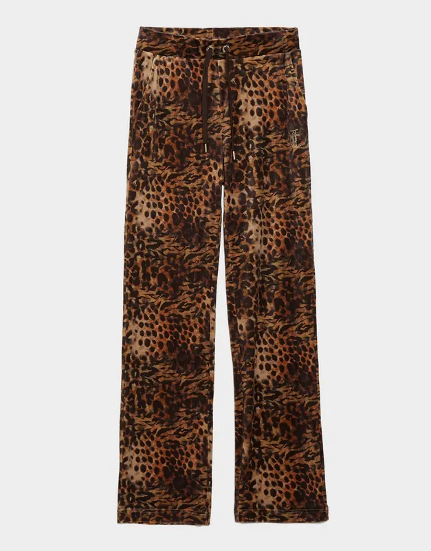 Juicy Couture Spodnie Animal Low Rise Cici