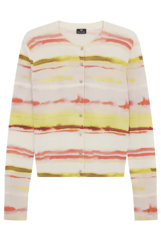 Paul Smith Womens Knitted Cardigan Button Thru Powder Pink Maat: S | Cardigans Outlet | Dames | Roze