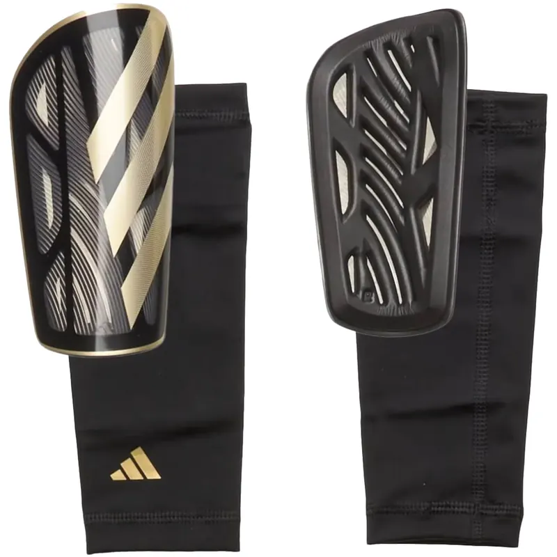 adidas Tiro League Match Protectors IP4000, Męskie, Czarne, ochraniacze, Formowana wtryskowo żywica, rozmiar: S