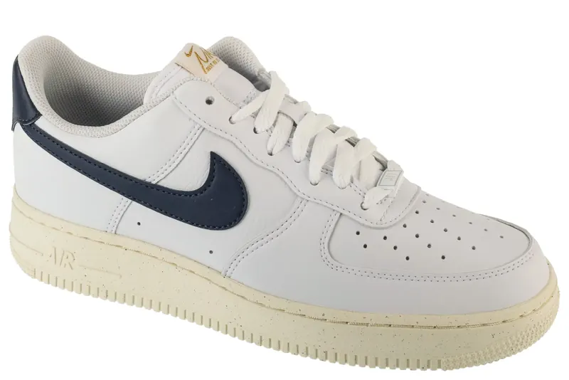 Nike Air Force Low 1 07 FZ6768-100, Damskie, Białe, buty sneakers, skóra licowa, rozmiar: 36,5