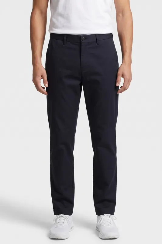 ARKET Eindhoven Cotton Press Blue Maat: 52 Short | Chino's Outlet | Heren | Blauw