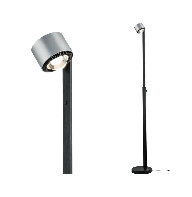 Paulmann Lampa stojąca LED Aldan, metal, regulowana, ściemniana