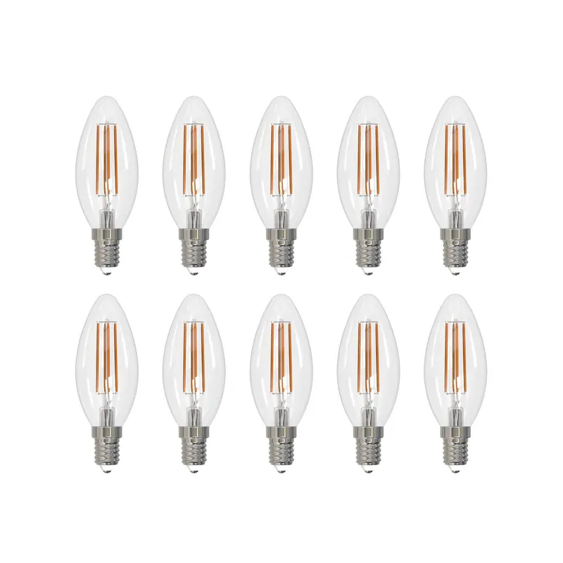 Żarówka filament LED Arcchio E14 zestaw 10 świec, 3000 K